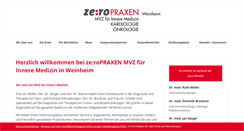 Desktop Screenshot of mvz-inneremedizin.de