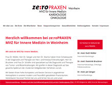 Tablet Screenshot of mvz-inneremedizin.de